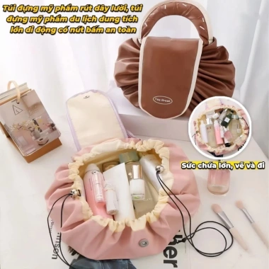 Túi Dây Rút Đựng Mỹ Phẩm Đa Năng 35-40x28cm Size Lớn - Giá Giảm 24.900 VND 3 Túi Dây Rút Đựng Mỹ Phẩm Đa Năng 35-40x28cm Size Lớn - Giá Giảm 24.900 VND 3