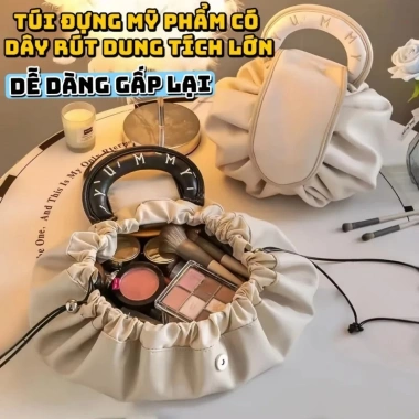 Túi Dây Rút Đựng Mỹ Phẩm Đa Năng Size Lớn 35x40x28cm - Giá Ưu Đãi 24.900₫