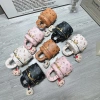 Túi đeo chéo da Hello Kitty cỡ 12, không vừa điện thoại, tặng gấu đội mũ - 75.000₫ 2