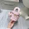 Túi đeo chéo da Hello Kitty cỡ 12, không vừa điện thoại, tặng gấu đội mũ - 75.000₫ 7