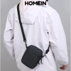 Túi đeo chéo HOMEIN Kaki trắng đen - Tối giản, dây vai dài vải, du lịch, giá 71.928₫