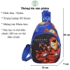 Túi đeo chéo Marvel cho bé 3‑10 tuổi vải nylon, ngăn kéo khóa - Bunakids TD29 2