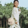 Túi đeo chéo mini cho bé trai, bé gái họa tiết Capybara Labubu - vải canvas mềm đẹp, giá chỉ 69.000₫ 5