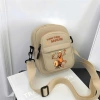 Túi đeo chéo mini cho bé trai, bé gái họa tiết Capybara Labubu - vải canvas mềm đẹp, giá chỉ 69.000₫ 6