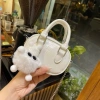 Túi đeo chéo mini in chữ kèm gấu treo siêu cute thời trang giá 67.999 VND HT09 7