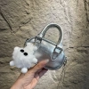 Túi đeo chéo mini in chữ kèm gấu treo siêu cute thời trang giá 67.999 VND HT09 8