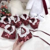 Túi đeo chéo mini Làn Dạ Đỏ, ren bèo, sang chảnh cho mẹ và bé, giá ưu đãi 59k 3