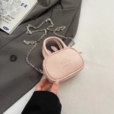Túi đeo chéo mini nữ da mềm dáng hộp nhỏ xinh, dây xích thời trang cho bé và bé gái - Giá 55.000đ