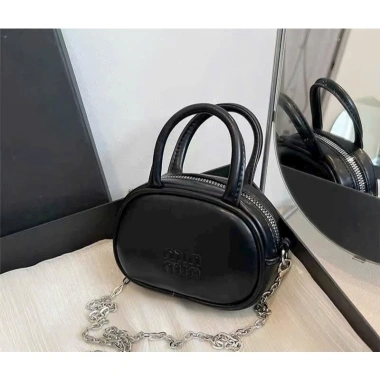 Túi đeo chéo mini nữ da mềm dáng hộp nhỏ xinh, dây xích thời trang cho bé và bé gái - Giá 55.000đ