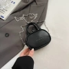 Túi đeo chéo mini nữ da mềm dáng hộp nhỏ xinh, dây xích thời trang cho bé và bé gái - Giá 55.000đ 9