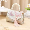 Túi Đeo Chéo Mini Vải Dạ Tweed Quai Đeo Sang Chảnh Cho Bé Gái Kuromi Elsa - Giá 143.000đ 7