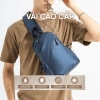 Túi Đeo Chéo Nam Canvas Chống Nước Thời Trang Hàn Quốc Đeo Trước Ngực Chống Trộm Giá 189.000₫ 5