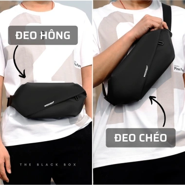 Túi đeo chéo nam Da cao cấp, thiết kế basic tiện lợi cho đi chơi, đi làm - Giá 239.000₫ 4