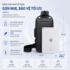 Túi Đeo Chéo Nam SP009 Cao Cấp Chống Nước, Khóa Số, Chống Trộm, Đựng iPad Mini & Điện Thoại - 159k 3