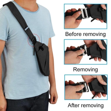 Túi Đeo Chéo Ngực Siêu Mỏng Đa Năng Chống Trộm Unisex - Giá 237.211₫
