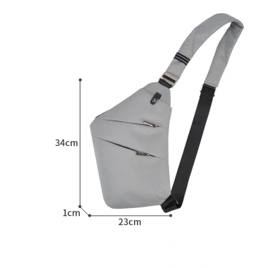 Túi Đeo Chéo Ngực Siêu Mỏng Đa Năng Chống Trộm Unisex - Giá 237.211₫
