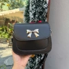 Túi đeo chéo nữ thời trang Báo Store da nhung 20cm đính nơ cực dễ thương TX65 - 46.000 2