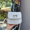 Túi đeo chéo nữ thời trang Báo Store da nhung 20cm đính nơ cực dễ thương TX65 - 46.000 4