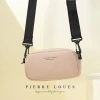 Túi đeo chéo PIERRE LOUES cỡ lớn khóa kéo mùa hè cho nữ chỉ 147.960 VND