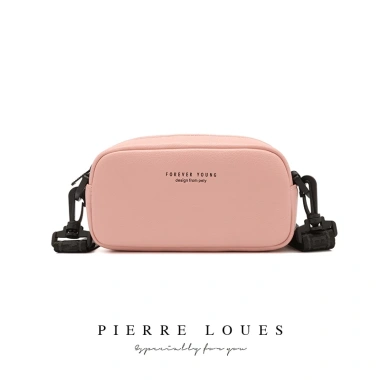 Túi đeo chéo PIERRE LOUES cỡ lớn khóa kéo mùa hè cho nữ chỉ 147.960 VND