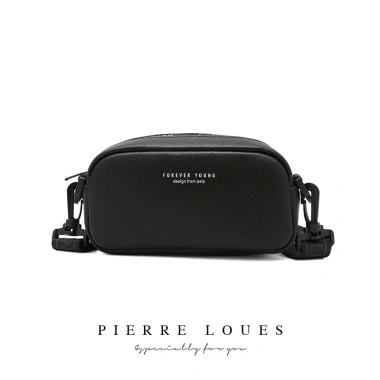 Túi đeo chéo PIERRE LOUES cỡ lớn khóa kéo mùa hè cho nữ chỉ 147.960 VND