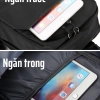 Túi đeo chéo to vải chống nước BAVY FASHION TĐC05AB - Đựng iPad, chống trộm, thời trang Hàn Quốc, giá 189k 6