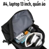 Túi đeo chéo to vải chống nước BAVY FASHION TĐC05AB - Đựng iPad, chống trộm, thời trang Hàn Quốc, giá 189k 8