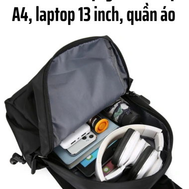 Túi đeo chéo to vải chống nước BAVY FASHION TĐC05AB - Đựng iPad, chống trộm, thời trang Hàn Quốc, giá 189k 8 Túi đeo chéo to vải chống nước BAVY FASHION TĐC05AB - Đựng iPad, chống trộm, thời trang Hàn Quốc, giá 189k 8