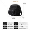 Túi đeo chéo unisex polyester cao cấp ARTW TDC019 - Khóa chống trộm, hộp mềm 4