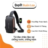 Túi đeo chéo và vai thời trang chống nước, chống trộm, tích hợp cổng sạc USB - Giá chỉ 130.000₫