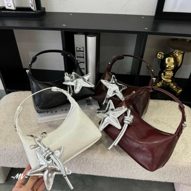 Túi đeo chéo vai size 20 da trơn vân nhăn 5 màu - Hot thời trang, chỉ 85.000₫ 9