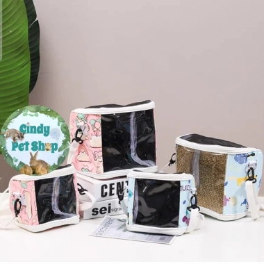 Túi đeo du lịch nhẹ cho Hamster, Sóc Bay, Sóc Chuột - An toàn, tiện lợi, chỉ 155.555₫