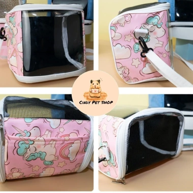 Túi đeo du lịch nhẹ cho Hamster, Sóc Bay, Sóc Chuột - An toàn, tiện lợi, chỉ 155.555₫ 3 Túi đeo du lịch nhẹ cho Hamster, Sóc Bay, Sóc Chuột - An toàn, tiện lợi, chỉ 155.555₫ 3
