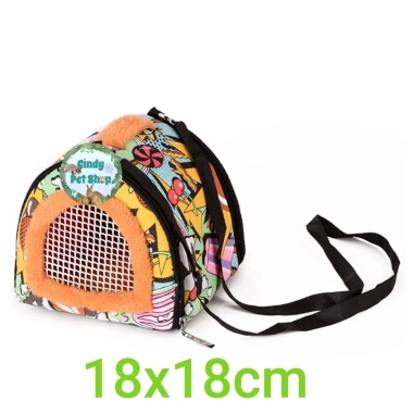 Túi đeo du lịch nhẹ cho Hamster, Sóc Bay, Sóc Chuột - An toàn, tiện lợi, chỉ 155.555₫