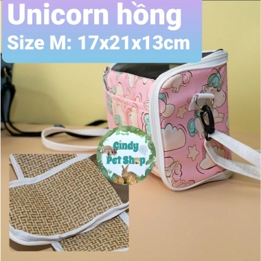 Túi đeo du lịch nhẹ cho Hamster, Sóc Bay, Sóc Chuột - An toàn, tiện lợi, chỉ 155.555₫ 9 Túi đeo du lịch nhẹ cho Hamster, Sóc Bay, Sóc Chuột - An toàn, tiện lợi, chỉ 155.555₫ 9