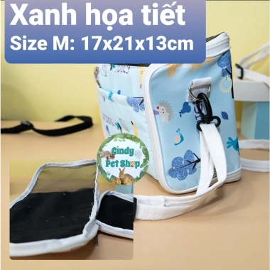 Túi đeo du lịch nhẹ cho Hamster, Sóc Bay, Sóc Chuột - An toàn, tiện lợi, chỉ 155.555₫ 10 Túi đeo du lịch nhẹ cho Hamster, Sóc Bay, Sóc Chuột - An toàn, tiện lợi, chỉ 155.555₫ 10