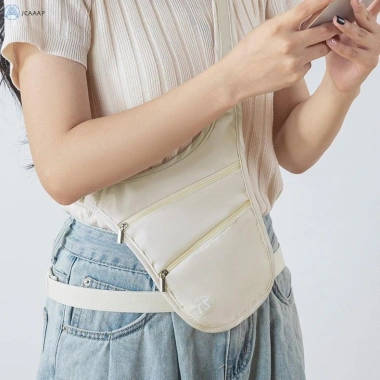 Túi đeo thắt lưng ISO siêu mỏng chống trộm, chống thấm nước, thể thao - 88.992đ