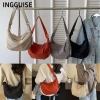 Túi đeo vai chéo INGGUISE Canvas lớn, thể thao nhẹ, du lịch Hàn Quốc 147.312 VND