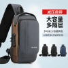 Túi Đeo Vai Nam Xe Máy Đa Năng Messenger Mật Khẩu Chống Trộm Giá 97.161 VND 3
