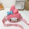 Túi Đeo Vai Silicon Sanrio Kuromi My Melody Hello Kitty Dễ Thương Quà Sinh Nhật Bé Gái 72.814₫ 6
