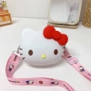 Túi Đeo Vai Silicon Sanrio Kuromi My Melody Hello Kitty Dễ Thương Quà Sinh Nhật Bé Gái 72.814₫ 8