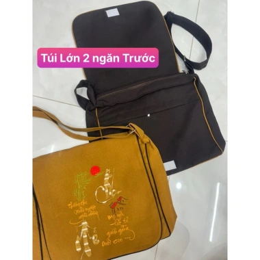 Túi đi chùa Adi - Giỏ xách vải nhẹ, giá 28.000đ, giảm mạnh, tiện lợi cho hành hương 4