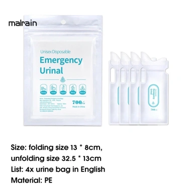 Túi Đi Vệ Sinh Khẩn Cấp 700ml Gấp Gọn Tiện Dụng Cho Xe Hơi - Giá 25.000đ 3