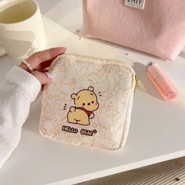 Túi Đồ Cá Nhân Mini Đựng Băng Vệ Sinh, Son, Tiền Xu, Tai Nghe và Sạc 23.085₫ 5
