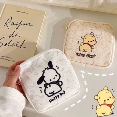 Túi Đồ Cá Nhân Mini Đựng Băng Vệ Sinh, Son, Tiền Xu, Tai Nghe và Sạc 23.085₫ 7