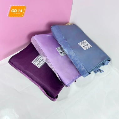 Túi du lịch 2 tầng balo xách chống thấm vải Oxford cài vali dã ngoại GD14 ALIBU 2