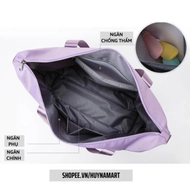 Túi du lịch 2 tầng đa năng gấp gọn, sẵn kho siêu tiện lợi, nhẹ bền, giá chỉ 73.000₫ 3