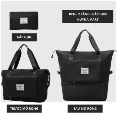 Túi du lịch 2 tầng đa năng gấp gọn, sẵn kho siêu tiện lợi, nhẹ bền, giá chỉ 73.000₫ 5