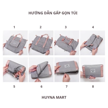 Túi du lịch 2 tầng đa năng gấp gọn, sẵn kho siêu tiện lợi, nhẹ bền, giá chỉ 73.000₫ 8