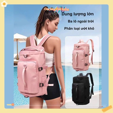 Túi du lịch ba lô vải Oxford – Túi trống thể thao, tập gym, giá chỉ 151.800₫